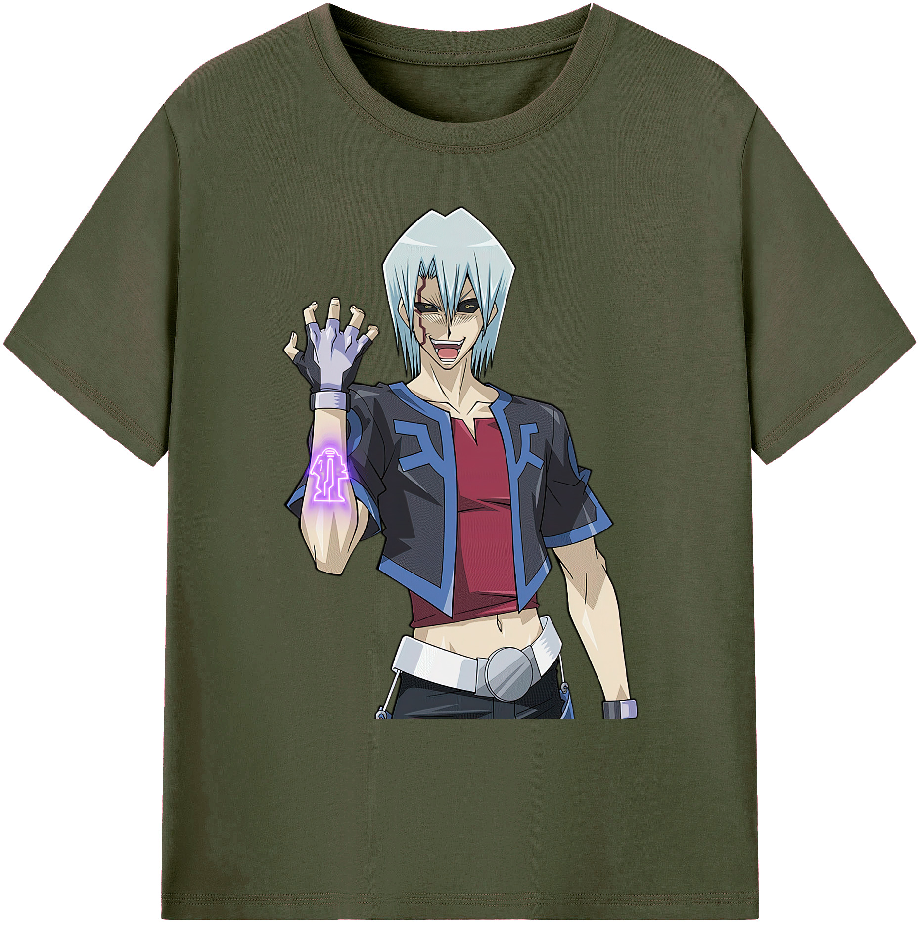 （画像用） 遊☆戯☆王 Yu-Gi-Oh! 綿100％ メンズ半袖Tシャツ｜肌触りやわらか＆通気性